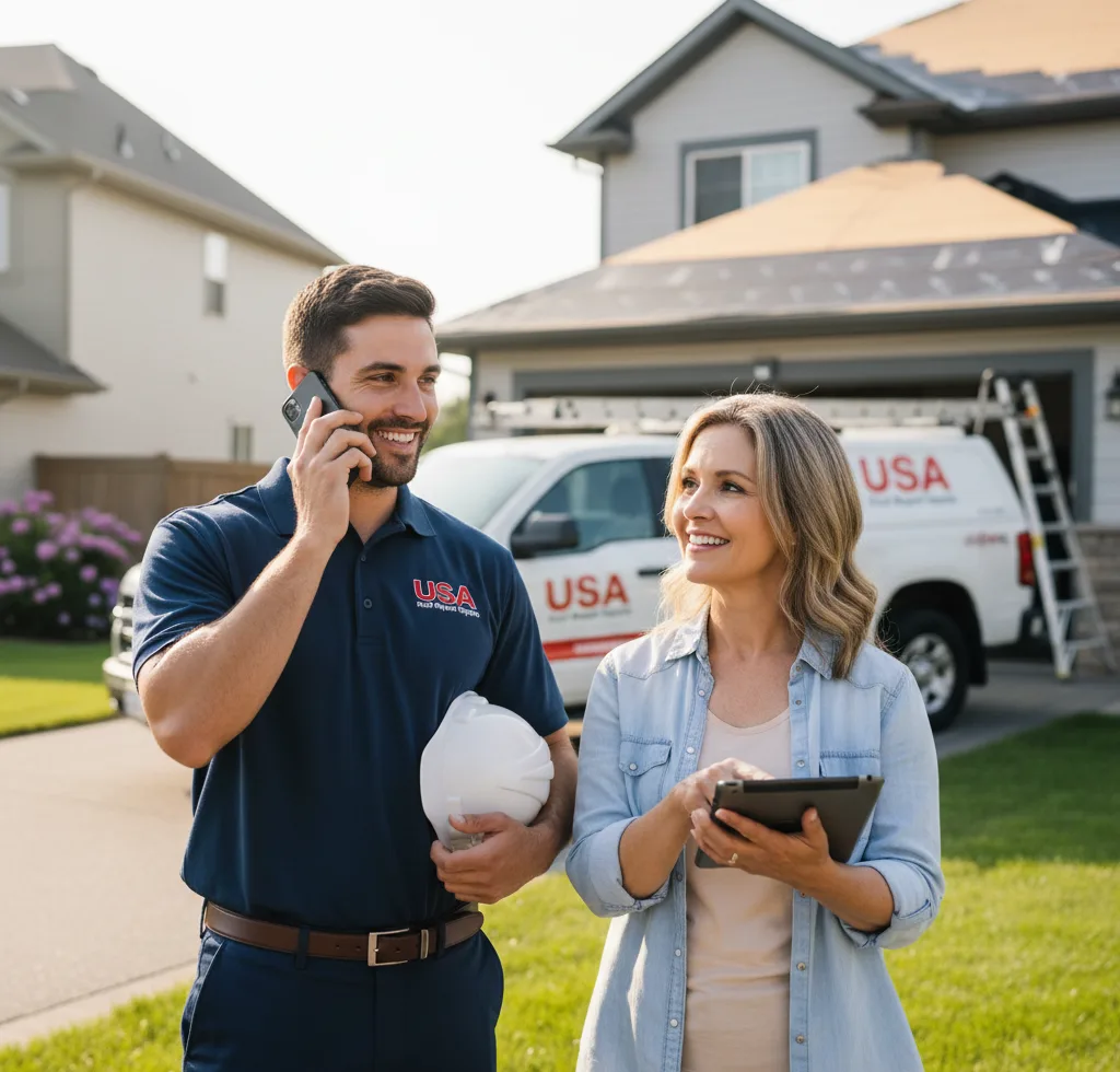 USA Roof Repair Experts customer support in Saint Paul